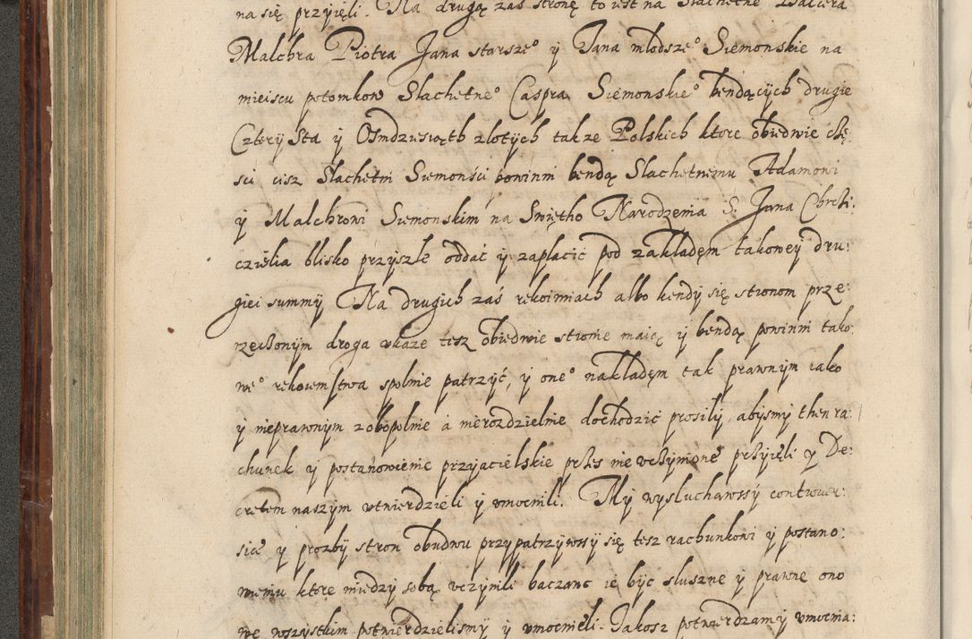 Zdjęcie nr 245 dla obiektu archiwalnego: Acta actorum causarum spiritualium, civilium, criminalium, obligationum, quiettationum, inscriptionum, cessionum, decimarum, testamentorum, Illustrissimi et Reverendissimi Domini Domini Martini Szyszkowski Dei &amp; Apostolicae Sedis gratia Episcopi Cracovienisis Ducis Severiensis in annis 1617, 1618, 1619. Tomus Primus.