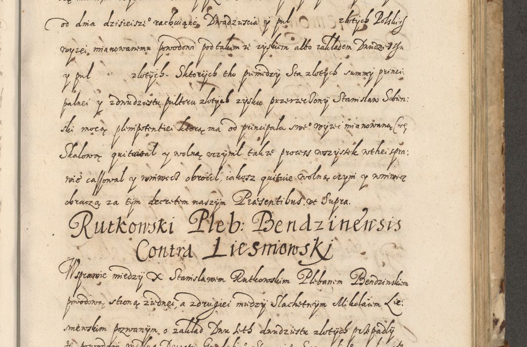 Zdjęcie nr 242 dla obiektu archiwalnego: Acta actorum causarum spiritualium, civilium, criminalium, obligationum, quiettationum, inscriptionum, cessionum, decimarum, testamentorum, Illustrissimi et Reverendissimi Domini Domini Martini Szyszkowski Dei &amp; Apostolicae Sedis gratia Episcopi Cracovienisis Ducis Severiensis in annis 1617, 1618, 1619. Tomus Primus.