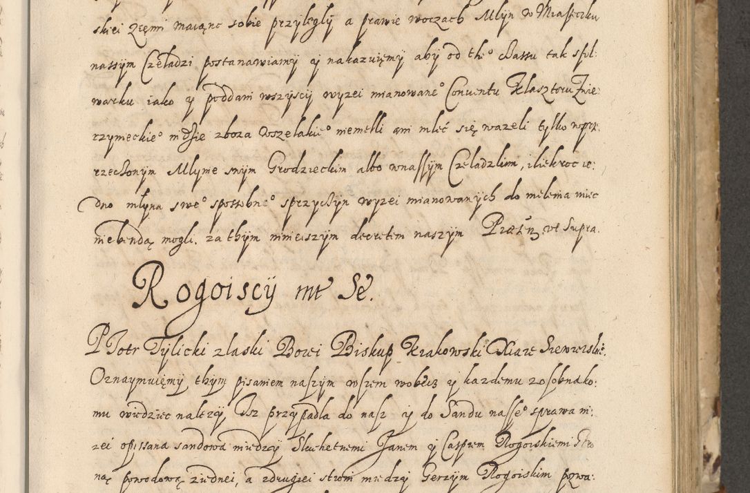 Zdjęcie nr 234 dla obiektu archiwalnego: Acta actorum causarum spiritualium, civilium, criminalium, obligationum, quiettationum, inscriptionum, cessionum, decimarum, testamentorum, Illustrissimi et Reverendissimi Domini Domini Martini Szyszkowski Dei &amp; Apostolicae Sedis gratia Episcopi Cracovienisis Ducis Severiensis in annis 1617, 1618, 1619. Tomus Primus.