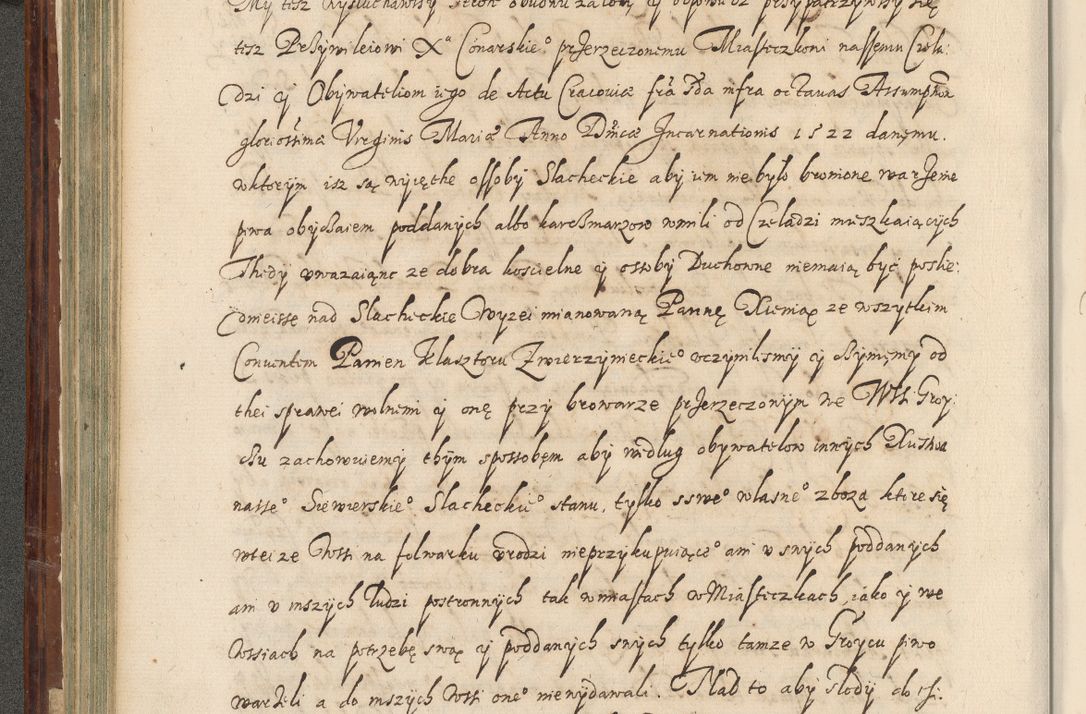 Zdjęcie nr 233 dla obiektu archiwalnego: Acta actorum causarum spiritualium, civilium, criminalium, obligationum, quiettationum, inscriptionum, cessionum, decimarum, testamentorum, Illustrissimi et Reverendissimi Domini Domini Martini Szyszkowski Dei &amp; Apostolicae Sedis gratia Episcopi Cracovienisis Ducis Severiensis in annis 1617, 1618, 1619. Tomus Primus.