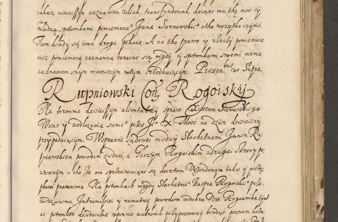 Zdjęcie nr 226 dla obiektu archiwalnego: Acta actorum causarum spiritualium, civilium, criminalium, obligationum, quiettationum, inscriptionum, cessionum, decimarum, testamentorum, Illustrissimi et Reverendissimi Domini Domini Martini Szyszkowski Dei &amp; Apostolicae Sedis gratia Episcopi Cracovienisis Ducis Severiensis in annis 1617, 1618, 1619. Tomus Primus.