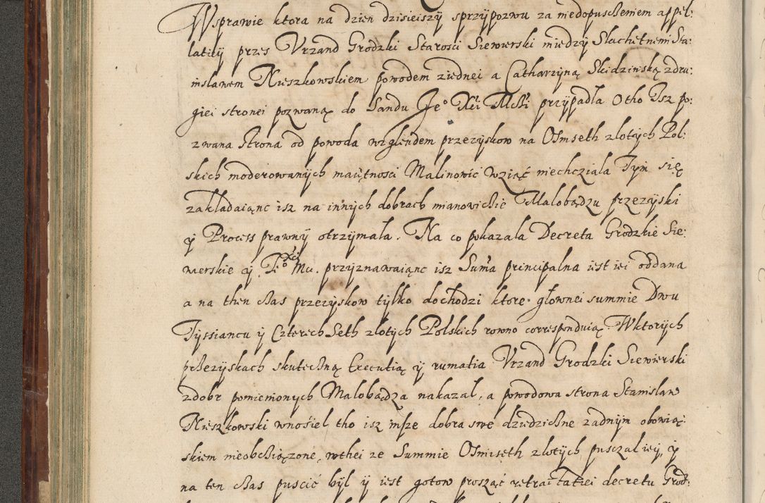 Zdjęcie nr 213 dla obiektu archiwalnego: Acta actorum causarum spiritualium, civilium, criminalium, obligationum, quiettationum, inscriptionum, cessionum, decimarum, testamentorum, Illustrissimi et Reverendissimi Domini Domini Martini Szyszkowski Dei &amp; Apostolicae Sedis gratia Episcopi Cracovienisis Ducis Severiensis in annis 1617, 1618, 1619. Tomus Primus.