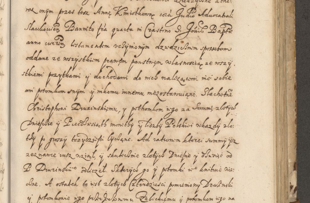 Zdjęcie nr 206 dla obiektu archiwalnego: Acta actorum causarum spiritualium, civilium, criminalium, obligationum, quiettationum, inscriptionum, cessionum, decimarum, testamentorum, Illustrissimi et Reverendissimi Domini Domini Martini Szyszkowski Dei &amp; Apostolicae Sedis gratia Episcopi Cracovienisis Ducis Severiensis in annis 1617, 1618, 1619. Tomus Primus.
