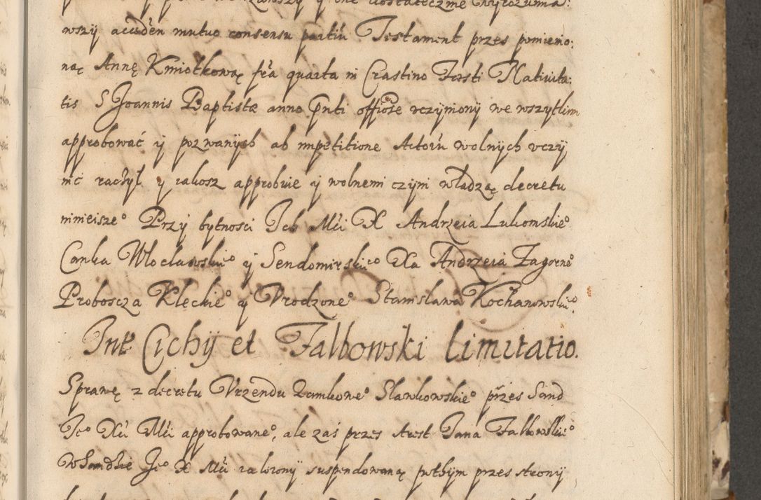 Zdjęcie nr 204 dla obiektu archiwalnego: Acta actorum causarum spiritualium, civilium, criminalium, obligationum, quiettationum, inscriptionum, cessionum, decimarum, testamentorum, Illustrissimi et Reverendissimi Domini Domini Martini Szyszkowski Dei &amp; Apostolicae Sedis gratia Episcopi Cracovienisis Ducis Severiensis in annis 1617, 1618, 1619. Tomus Primus.