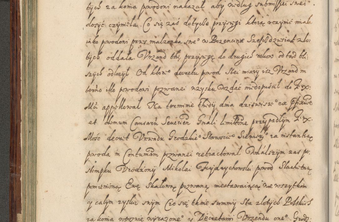Zdjęcie nr 199 dla obiektu archiwalnego: Acta actorum causarum spiritualium, civilium, criminalium, obligationum, quiettationum, inscriptionum, cessionum, decimarum, testamentorum, Illustrissimi et Reverendissimi Domini Domini Martini Szyszkowski Dei &amp; Apostolicae Sedis gratia Episcopi Cracovienisis Ducis Severiensis in annis 1617, 1618, 1619. Tomus Primus.