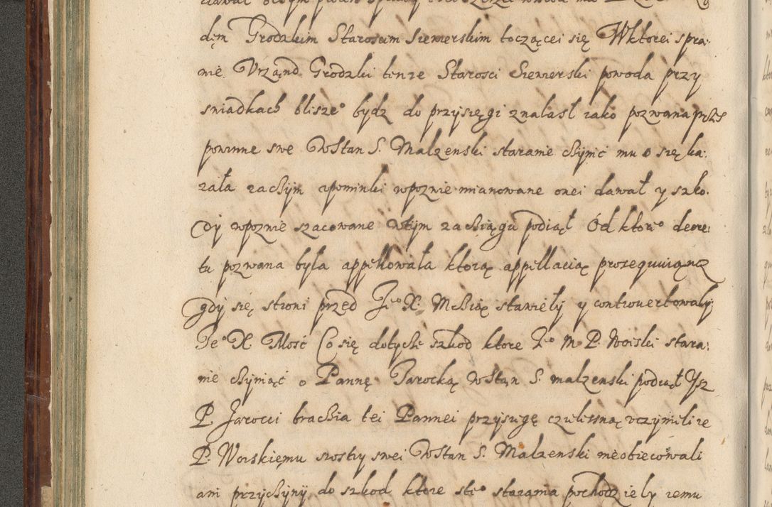 Zdjęcie nr 197 dla obiektu archiwalnego: Acta actorum causarum spiritualium, civilium, criminalium, obligationum, quiettationum, inscriptionum, cessionum, decimarum, testamentorum, Illustrissimi et Reverendissimi Domini Domini Martini Szyszkowski Dei &amp; Apostolicae Sedis gratia Episcopi Cracovienisis Ducis Severiensis in annis 1617, 1618, 1619. Tomus Primus.