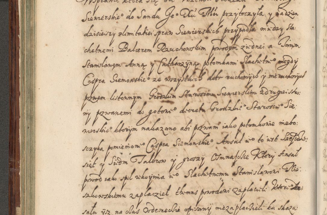 Zdjęcie nr 193 dla obiektu archiwalnego: Acta actorum causarum spiritualium, civilium, criminalium, obligationum, quiettationum, inscriptionum, cessionum, decimarum, testamentorum, Illustrissimi et Reverendissimi Domini Domini Martini Szyszkowski Dei &amp; Apostolicae Sedis gratia Episcopi Cracovienisis Ducis Severiensis in annis 1617, 1618, 1619. Tomus Primus.
