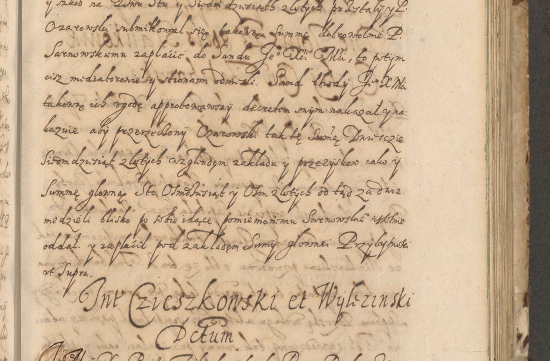Zdjęcie nr 186 dla obiektu archiwalnego: Acta actorum causarum spiritualium, civilium, criminalium, obligationum, quiettationum, inscriptionum, cessionum, decimarum, testamentorum, Illustrissimi et Reverendissimi Domini Domini Martini Szyszkowski Dei &amp; Apostolicae Sedis gratia Episcopi Cracovienisis Ducis Severiensis in annis 1617, 1618, 1619. Tomus Primus.