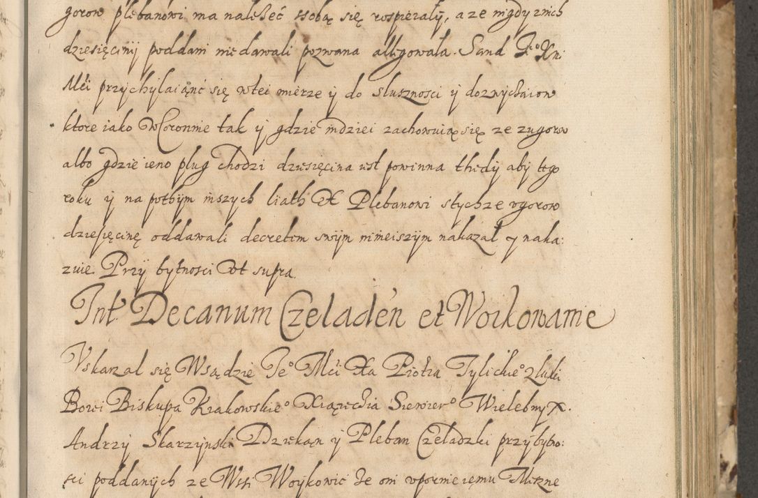 Zdjęcie nr 182 dla obiektu archiwalnego: Acta actorum causarum spiritualium, civilium, criminalium, obligationum, quiettationum, inscriptionum, cessionum, decimarum, testamentorum, Illustrissimi et Reverendissimi Domini Domini Martini Szyszkowski Dei &amp; Apostolicae Sedis gratia Episcopi Cracovienisis Ducis Severiensis in annis 1617, 1618, 1619. Tomus Primus.
