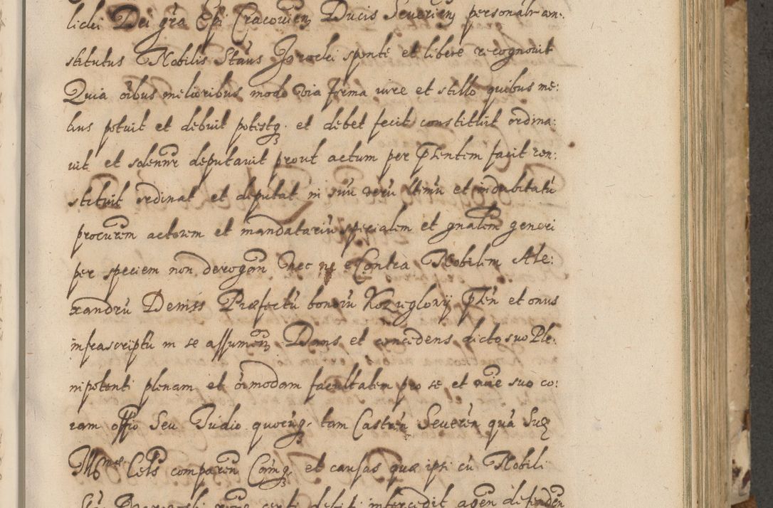 Zdjęcie nr 178 dla obiektu archiwalnego: Acta actorum causarum spiritualium, civilium, criminalium, obligationum, quiettationum, inscriptionum, cessionum, decimarum, testamentorum, Illustrissimi et Reverendissimi Domini Domini Martini Szyszkowski Dei &amp; Apostolicae Sedis gratia Episcopi Cracovienisis Ducis Severiensis in annis 1617, 1618, 1619. Tomus Primus.