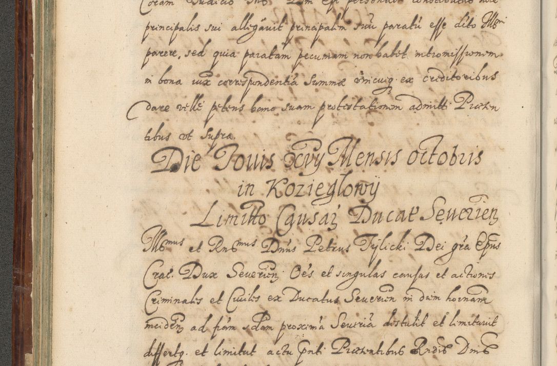 Zdjęcie nr 177 dla obiektu archiwalnego: Acta actorum causarum spiritualium, civilium, criminalium, obligationum, quiettationum, inscriptionum, cessionum, decimarum, testamentorum, Illustrissimi et Reverendissimi Domini Domini Martini Szyszkowski Dei &amp; Apostolicae Sedis gratia Episcopi Cracovienisis Ducis Severiensis in annis 1617, 1618, 1619. Tomus Primus.