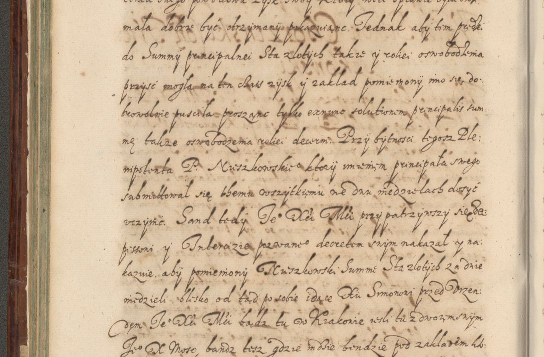 Zdjęcie nr 169 dla obiektu archiwalnego: Acta actorum causarum spiritualium, civilium, criminalium, obligationum, quiettationum, inscriptionum, cessionum, decimarum, testamentorum, Illustrissimi et Reverendissimi Domini Domini Martini Szyszkowski Dei &amp; Apostolicae Sedis gratia Episcopi Cracovienisis Ducis Severiensis in annis 1617, 1618, 1619. Tomus Primus.