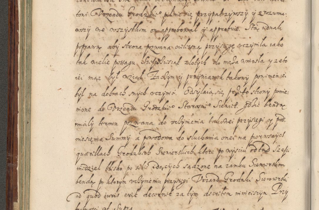 Zdjęcie nr 165 dla obiektu archiwalnego: Acta actorum causarum spiritualium, civilium, criminalium, obligationum, quiettationum, inscriptionum, cessionum, decimarum, testamentorum, Illustrissimi et Reverendissimi Domini Domini Martini Szyszkowski Dei &amp; Apostolicae Sedis gratia Episcopi Cracovienisis Ducis Severiensis in annis 1617, 1618, 1619. Tomus Primus.