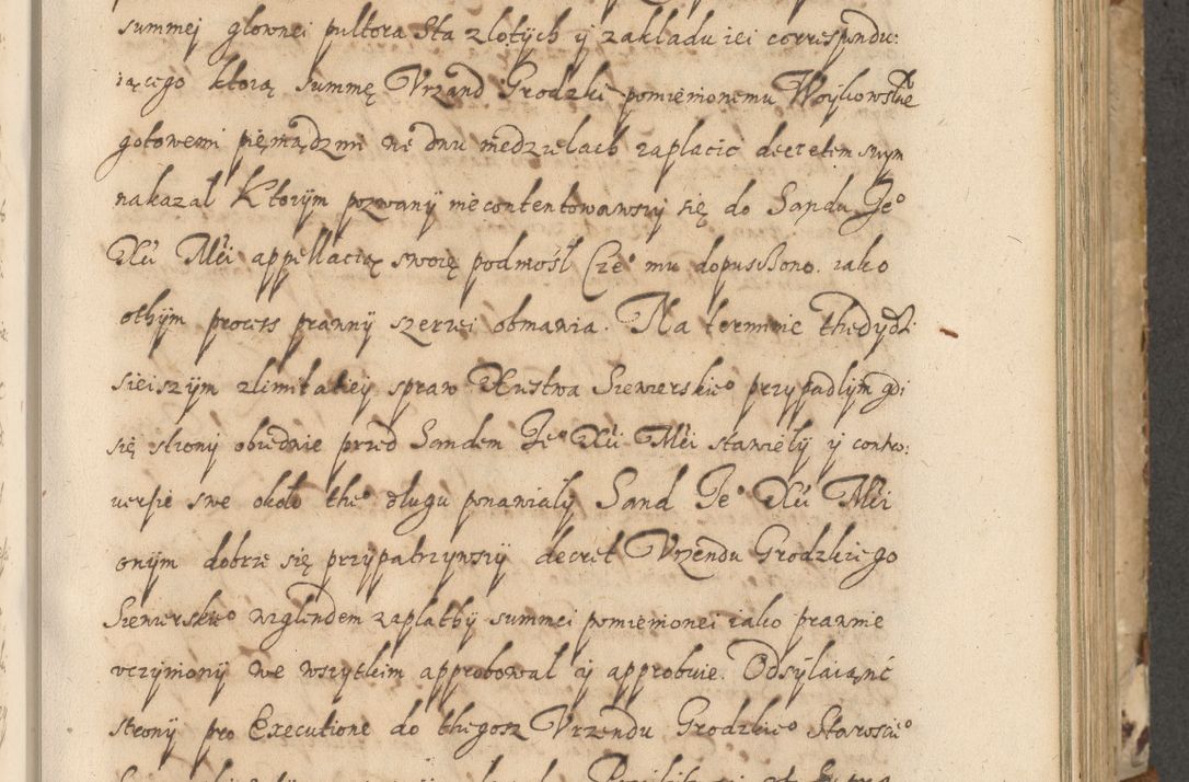 Zdjęcie nr 166 dla obiektu archiwalnego: Acta actorum causarum spiritualium, civilium, criminalium, obligationum, quiettationum, inscriptionum, cessionum, decimarum, testamentorum, Illustrissimi et Reverendissimi Domini Domini Martini Szyszkowski Dei &amp; Apostolicae Sedis gratia Episcopi Cracovienisis Ducis Severiensis in annis 1617, 1618, 1619. Tomus Primus.