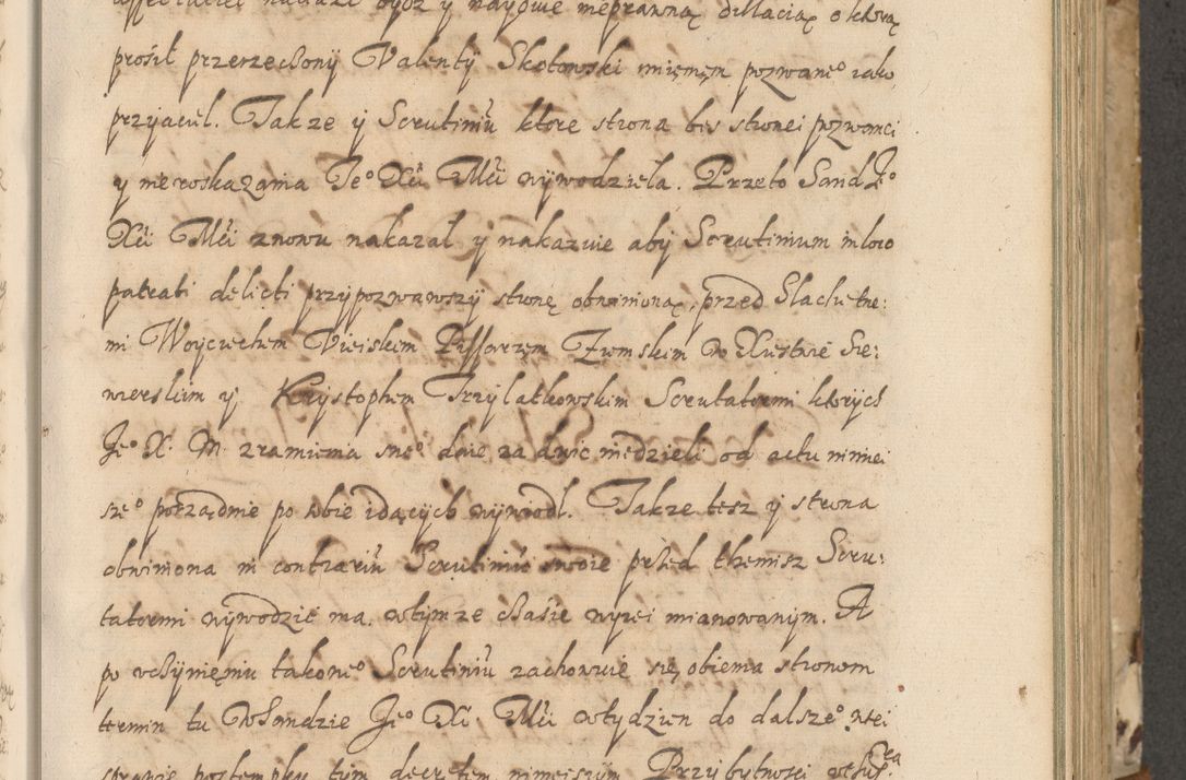 Zdjęcie nr 158 dla obiektu archiwalnego: Acta actorum causarum spiritualium, civilium, criminalium, obligationum, quiettationum, inscriptionum, cessionum, decimarum, testamentorum, Illustrissimi et Reverendissimi Domini Domini Martini Szyszkowski Dei &amp; Apostolicae Sedis gratia Episcopi Cracovienisis Ducis Severiensis in annis 1617, 1618, 1619. Tomus Primus.