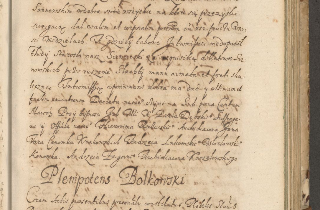 Zdjęcie nr 152 dla obiektu archiwalnego: Acta actorum causarum spiritualium, civilium, criminalium, obligationum, quiettationum, inscriptionum, cessionum, decimarum, testamentorum, Illustrissimi et Reverendissimi Domini Domini Martini Szyszkowski Dei &amp; Apostolicae Sedis gratia Episcopi Cracovienisis Ducis Severiensis in annis 1617, 1618, 1619. Tomus Primus.