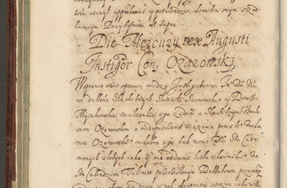 Zdjęcie nr 151 dla obiektu archiwalnego: Acta actorum causarum spiritualium, civilium, criminalium, obligationum, quiettationum, inscriptionum, cessionum, decimarum, testamentorum, Illustrissimi et Reverendissimi Domini Domini Martini Szyszkowski Dei &amp; Apostolicae Sedis gratia Episcopi Cracovienisis Ducis Severiensis in annis 1617, 1618, 1619. Tomus Primus.