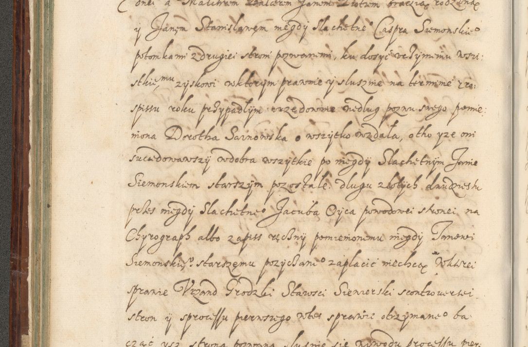 Zdjęcie nr 141 dla obiektu archiwalnego: Acta actorum causarum spiritualium, civilium, criminalium, obligationum, quiettationum, inscriptionum, cessionum, decimarum, testamentorum, Illustrissimi et Reverendissimi Domini Domini Martini Szyszkowski Dei &amp; Apostolicae Sedis gratia Episcopi Cracovienisis Ducis Severiensis in annis 1617, 1618, 1619. Tomus Primus.