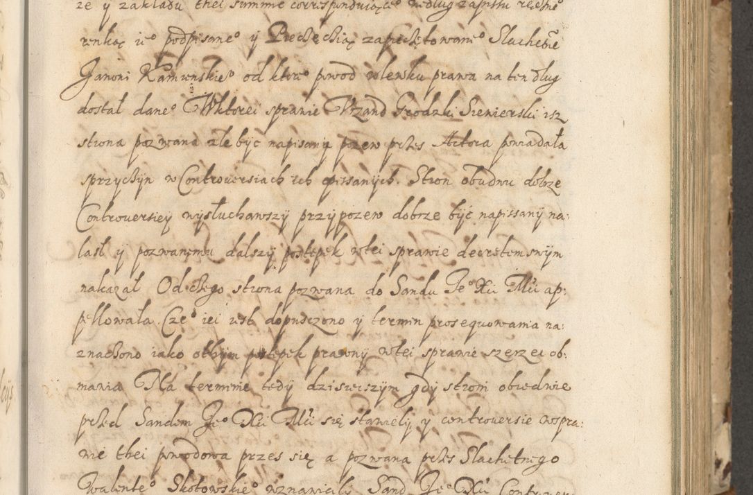 Zdjęcie nr 132 dla obiektu archiwalnego: Acta actorum causarum spiritualium, civilium, criminalium, obligationum, quiettationum, inscriptionum, cessionum, decimarum, testamentorum, Illustrissimi et Reverendissimi Domini Domini Martini Szyszkowski Dei &amp; Apostolicae Sedis gratia Episcopi Cracovienisis Ducis Severiensis in annis 1617, 1618, 1619. Tomus Primus.