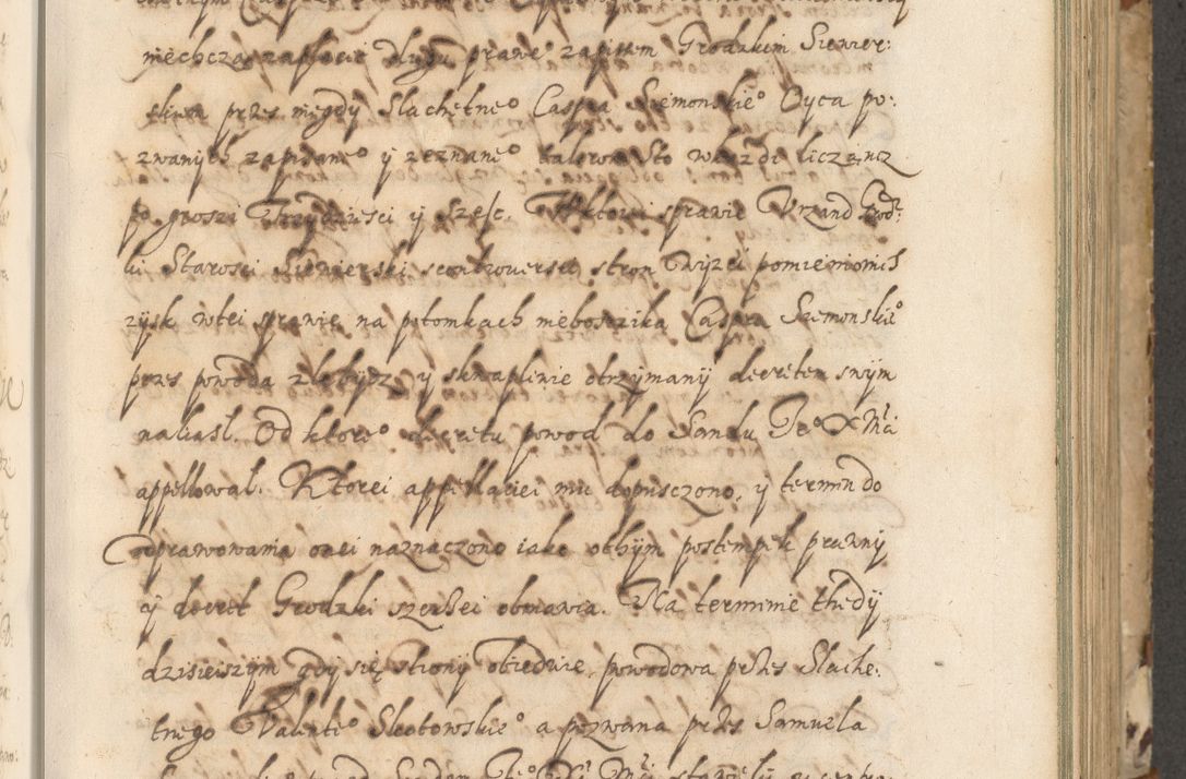 Zdjęcie nr 134 dla obiektu archiwalnego: Acta actorum causarum spiritualium, civilium, criminalium, obligationum, quiettationum, inscriptionum, cessionum, decimarum, testamentorum, Illustrissimi et Reverendissimi Domini Domini Martini Szyszkowski Dei &amp; Apostolicae Sedis gratia Episcopi Cracovienisis Ducis Severiensis in annis 1617, 1618, 1619. Tomus Primus.