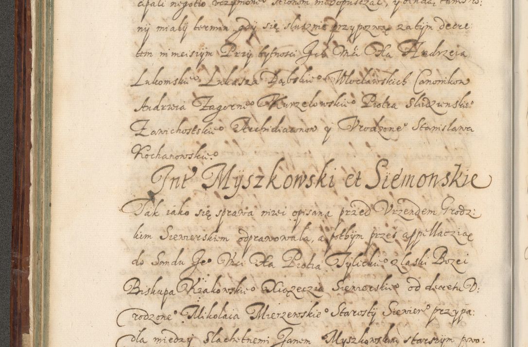 Zdjęcie nr 133 dla obiektu archiwalnego: Acta actorum causarum spiritualium, civilium, criminalium, obligationum, quiettationum, inscriptionum, cessionum, decimarum, testamentorum, Illustrissimi et Reverendissimi Domini Domini Martini Szyszkowski Dei &amp; Apostolicae Sedis gratia Episcopi Cracovienisis Ducis Severiensis in annis 1617, 1618, 1619. Tomus Primus.