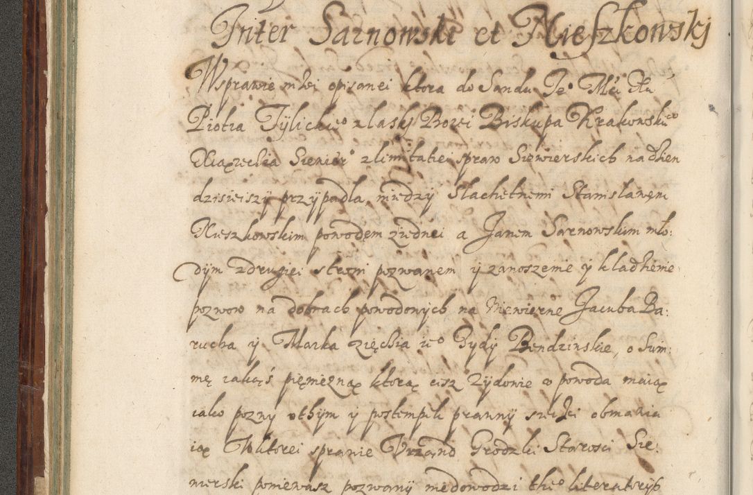 Zdjęcie nr 125 dla obiektu archiwalnego: Acta actorum causarum spiritualium, civilium, criminalium, obligationum, quiettationum, inscriptionum, cessionum, decimarum, testamentorum, Illustrissimi et Reverendissimi Domini Domini Martini Szyszkowski Dei &amp; Apostolicae Sedis gratia Episcopi Cracovienisis Ducis Severiensis in annis 1617, 1618, 1619. Tomus Primus.