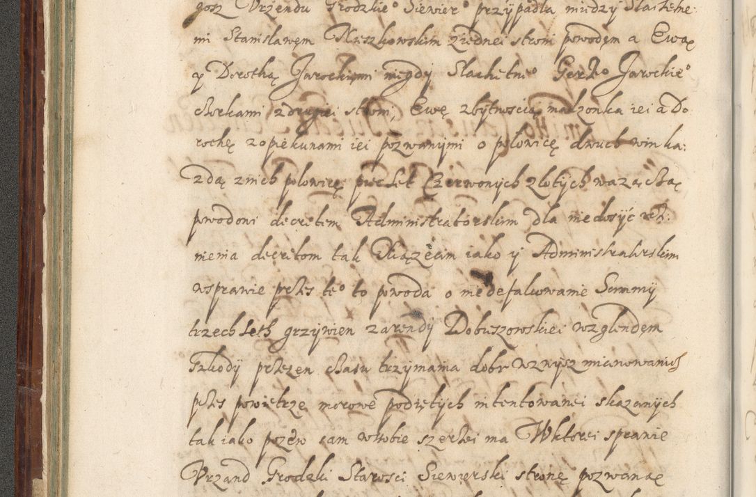 Zdjęcie nr 123 dla obiektu archiwalnego: Acta actorum causarum spiritualium, civilium, criminalium, obligationum, quiettationum, inscriptionum, cessionum, decimarum, testamentorum, Illustrissimi et Reverendissimi Domini Domini Martini Szyszkowski Dei &amp; Apostolicae Sedis gratia Episcopi Cracovienisis Ducis Severiensis in annis 1617, 1618, 1619. Tomus Primus.