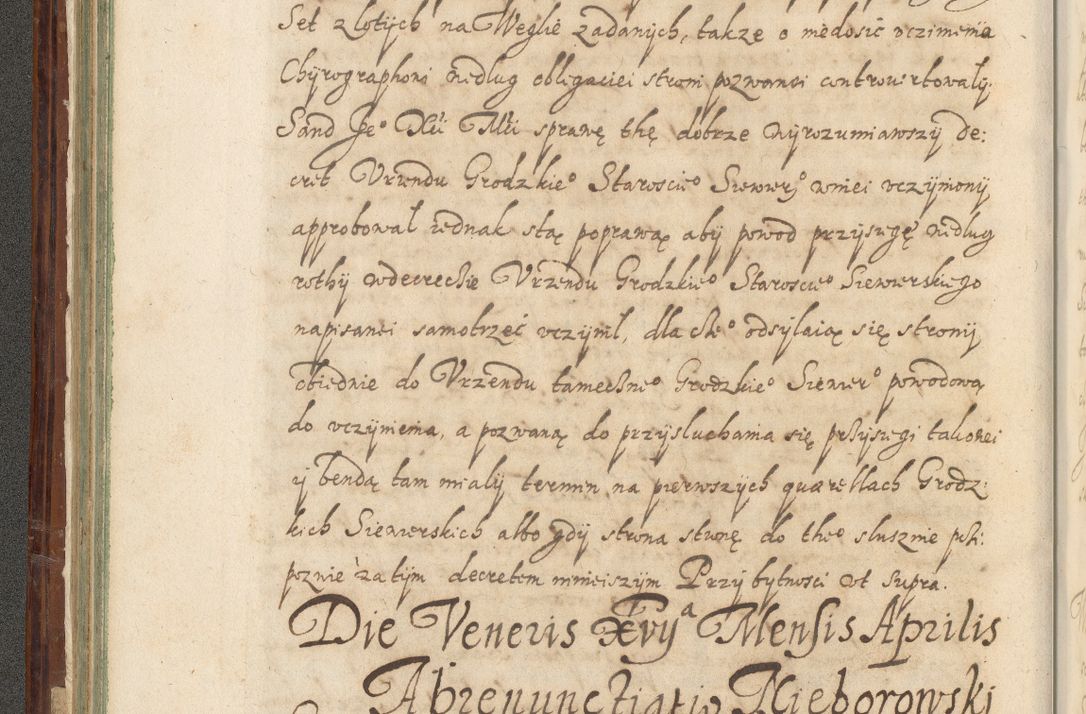Zdjęcie nr 113 dla obiektu archiwalnego: Acta actorum causarum spiritualium, civilium, criminalium, obligationum, quiettationum, inscriptionum, cessionum, decimarum, testamentorum, Illustrissimi et Reverendissimi Domini Domini Martini Szyszkowski Dei &amp; Apostolicae Sedis gratia Episcopi Cracovienisis Ducis Severiensis in annis 1617, 1618, 1619. Tomus Primus.