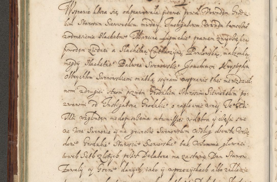 Zdjęcie nr 109 dla obiektu archiwalnego: Acta actorum causarum spiritualium, civilium, criminalium, obligationum, quiettationum, inscriptionum, cessionum, decimarum, testamentorum, Illustrissimi et Reverendissimi Domini Domini Martini Szyszkowski Dei &amp; Apostolicae Sedis gratia Episcopi Cracovienisis Ducis Severiensis in annis 1617, 1618, 1619. Tomus Primus.