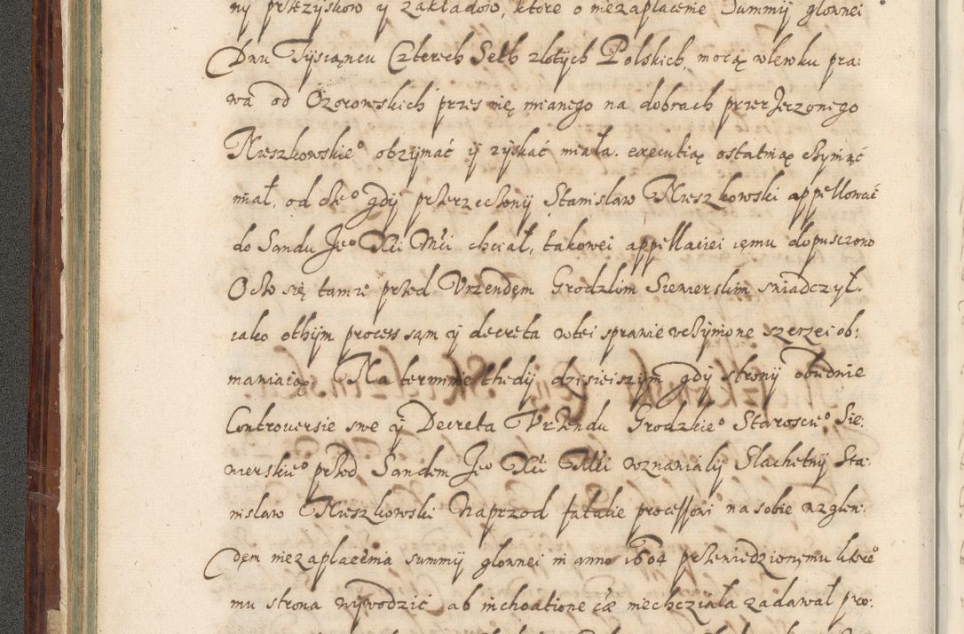 Zdjęcie nr 107 dla obiektu archiwalnego: Acta actorum causarum spiritualium, civilium, criminalium, obligationum, quiettationum, inscriptionum, cessionum, decimarum, testamentorum, Illustrissimi et Reverendissimi Domini Domini Martini Szyszkowski Dei &amp; Apostolicae Sedis gratia Episcopi Cracovienisis Ducis Severiensis in annis 1617, 1618, 1619. Tomus Primus.