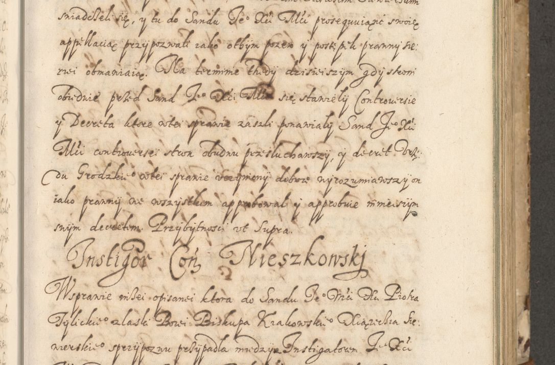 Zdjęcie nr 104 dla obiektu archiwalnego: Acta actorum causarum spiritualium, civilium, criminalium, obligationum, quiettationum, inscriptionum, cessionum, decimarum, testamentorum, Illustrissimi et Reverendissimi Domini Domini Martini Szyszkowski Dei &amp; Apostolicae Sedis gratia Episcopi Cracovienisis Ducis Severiensis in annis 1617, 1618, 1619. Tomus Primus.