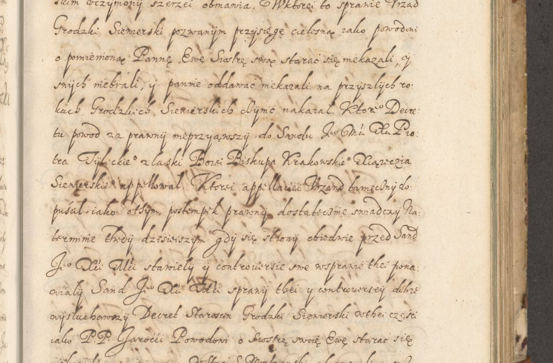 Zdjęcie nr 102 dla obiektu archiwalnego: Acta actorum causarum spiritualium, civilium, criminalium, obligationum, quiettationum, inscriptionum, cessionum, decimarum, testamentorum, Illustrissimi et Reverendissimi Domini Domini Martini Szyszkowski Dei &amp; Apostolicae Sedis gratia Episcopi Cracovienisis Ducis Severiensis in annis 1617, 1618, 1619. Tomus Primus.