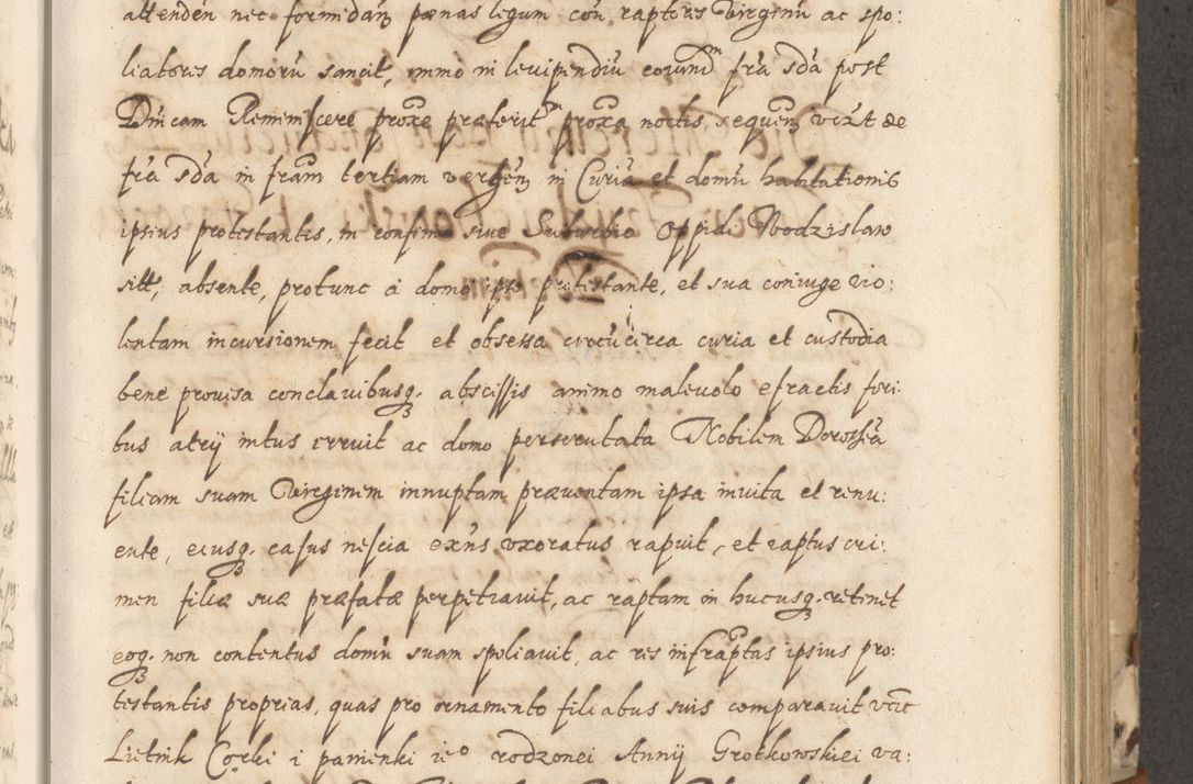 Zdjęcie nr 100 dla obiektu archiwalnego: Acta actorum causarum spiritualium, civilium, criminalium, obligationum, quiettationum, inscriptionum, cessionum, decimarum, testamentorum, Illustrissimi et Reverendissimi Domini Domini Martini Szyszkowski Dei &amp; Apostolicae Sedis gratia Episcopi Cracovienisis Ducis Severiensis in annis 1617, 1618, 1619. Tomus Primus.