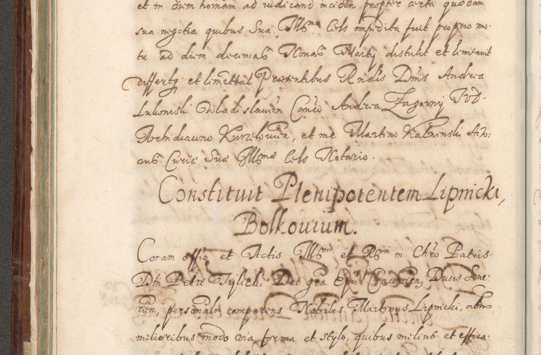 Zdjęcie nr 93 dla obiektu archiwalnego: Acta actorum causarum spiritualium, civilium, criminalium, obligationum, quiettationum, inscriptionum, cessionum, decimarum, testamentorum, Illustrissimi et Reverendissimi Domini Domini Martini Szyszkowski Dei &amp; Apostolicae Sedis gratia Episcopi Cracovienisis Ducis Severiensis in annis 1617, 1618, 1619. Tomus Primus.