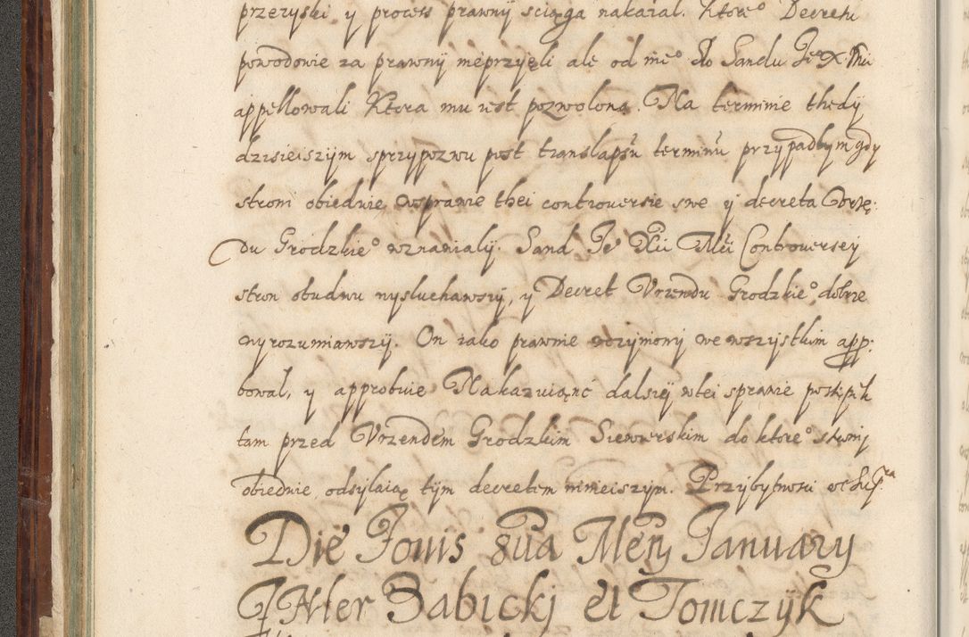 Zdjęcie nr 89 dla obiektu archiwalnego: Acta actorum causarum spiritualium, civilium, criminalium, obligationum, quiettationum, inscriptionum, cessionum, decimarum, testamentorum, Illustrissimi et Reverendissimi Domini Domini Martini Szyszkowski Dei &amp; Apostolicae Sedis gratia Episcopi Cracovienisis Ducis Severiensis in annis 1617, 1618, 1619. Tomus Primus.
