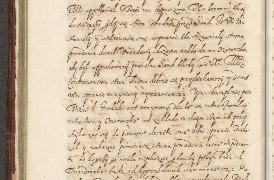 Zdjęcie nr 87 dla obiektu archiwalnego: Acta actorum causarum spiritualium, civilium, criminalium, obligationum, quiettationum, inscriptionum, cessionum, decimarum, testamentorum, Illustrissimi et Reverendissimi Domini Domini Martini Szyszkowski Dei &amp; Apostolicae Sedis gratia Episcopi Cracovienisis Ducis Severiensis in annis 1617, 1618, 1619. Tomus Primus.