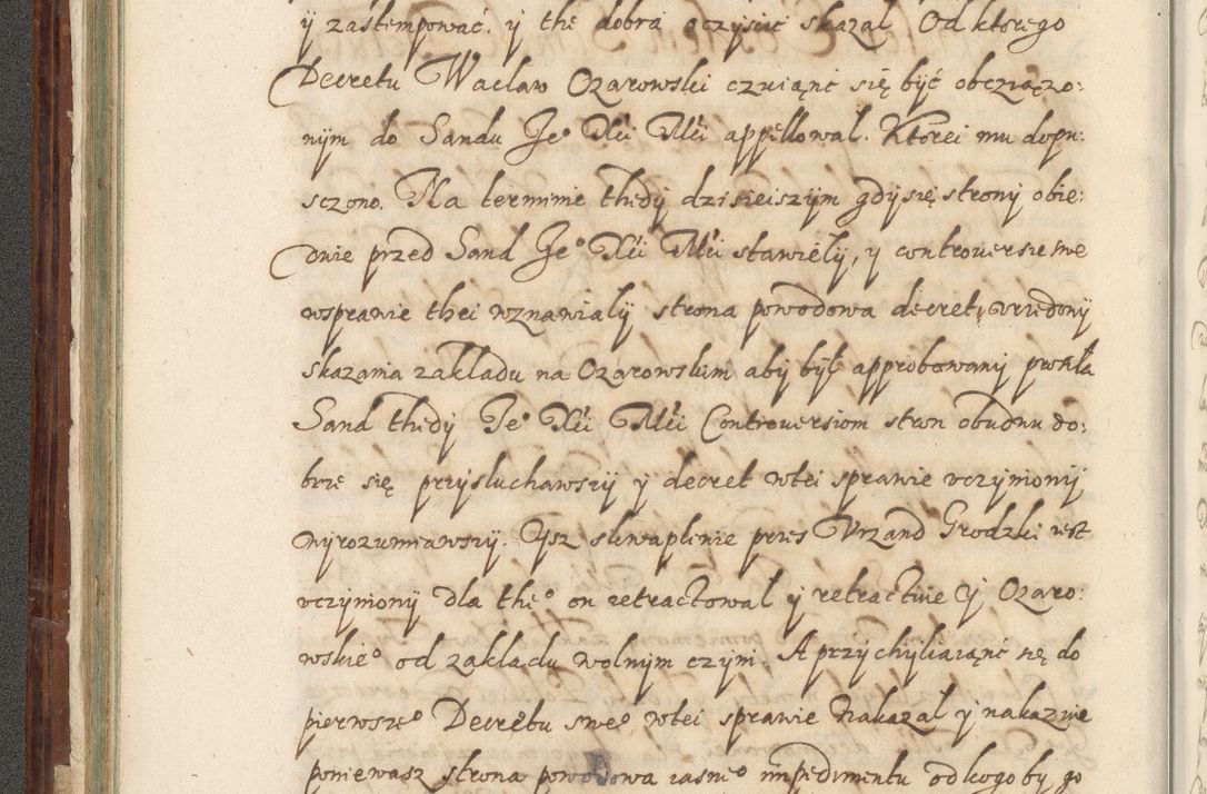 Zdjęcie nr 85 dla obiektu archiwalnego: Acta actorum causarum spiritualium, civilium, criminalium, obligationum, quiettationum, inscriptionum, cessionum, decimarum, testamentorum, Illustrissimi et Reverendissimi Domini Domini Martini Szyszkowski Dei &amp; Apostolicae Sedis gratia Episcopi Cracovienisis Ducis Severiensis in annis 1617, 1618, 1619. Tomus Primus.