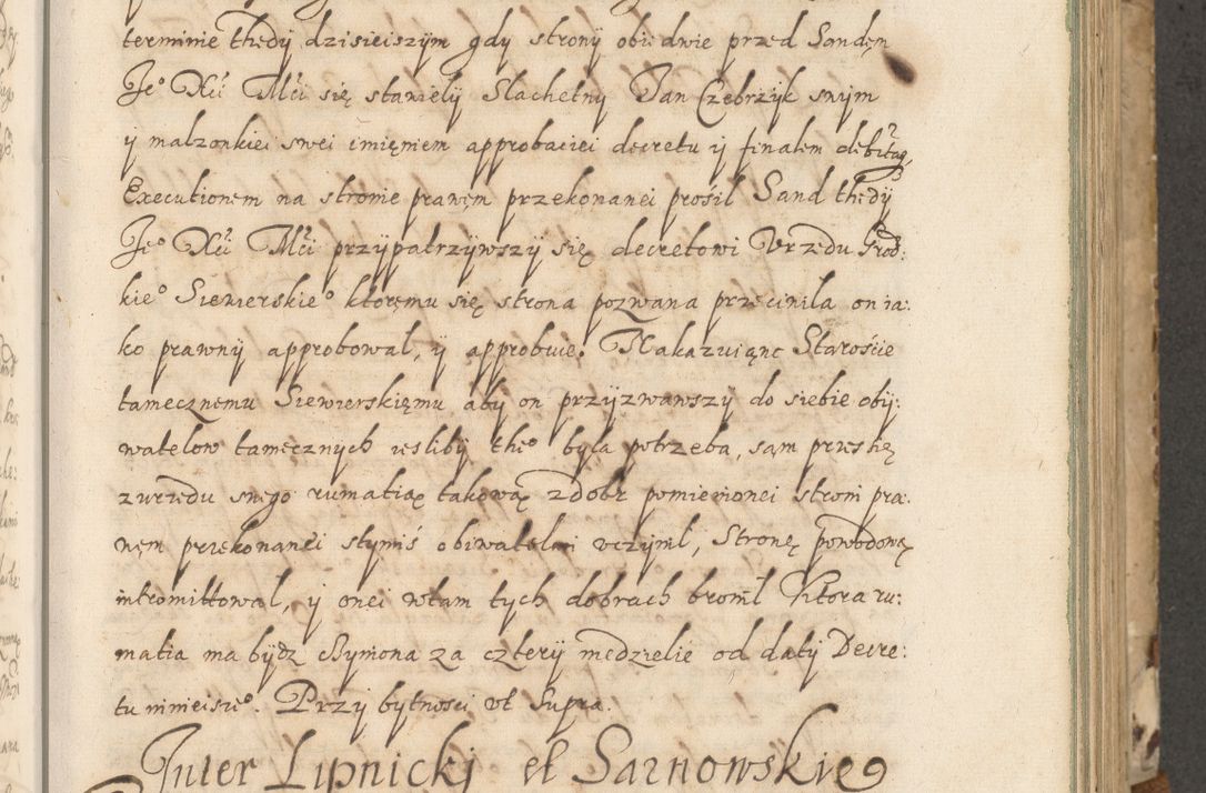 Zdjęcie nr 80 dla obiektu archiwalnego: Acta actorum causarum spiritualium, civilium, criminalium, obligationum, quiettationum, inscriptionum, cessionum, decimarum, testamentorum, Illustrissimi et Reverendissimi Domini Domini Martini Szyszkowski Dei &amp; Apostolicae Sedis gratia Episcopi Cracovienisis Ducis Severiensis in annis 1617, 1618, 1619. Tomus Primus.