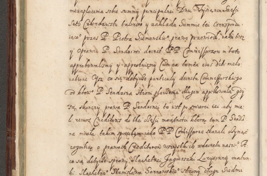 Zdjęcie nr 75 dla obiektu archiwalnego: Acta actorum causarum spiritualium, civilium, criminalium, obligationum, quiettationum, inscriptionum, cessionum, decimarum, testamentorum, Illustrissimi et Reverendissimi Domini Domini Martini Szyszkowski Dei &amp; Apostolicae Sedis gratia Episcopi Cracovienisis Ducis Severiensis in annis 1617, 1618, 1619. Tomus Primus.