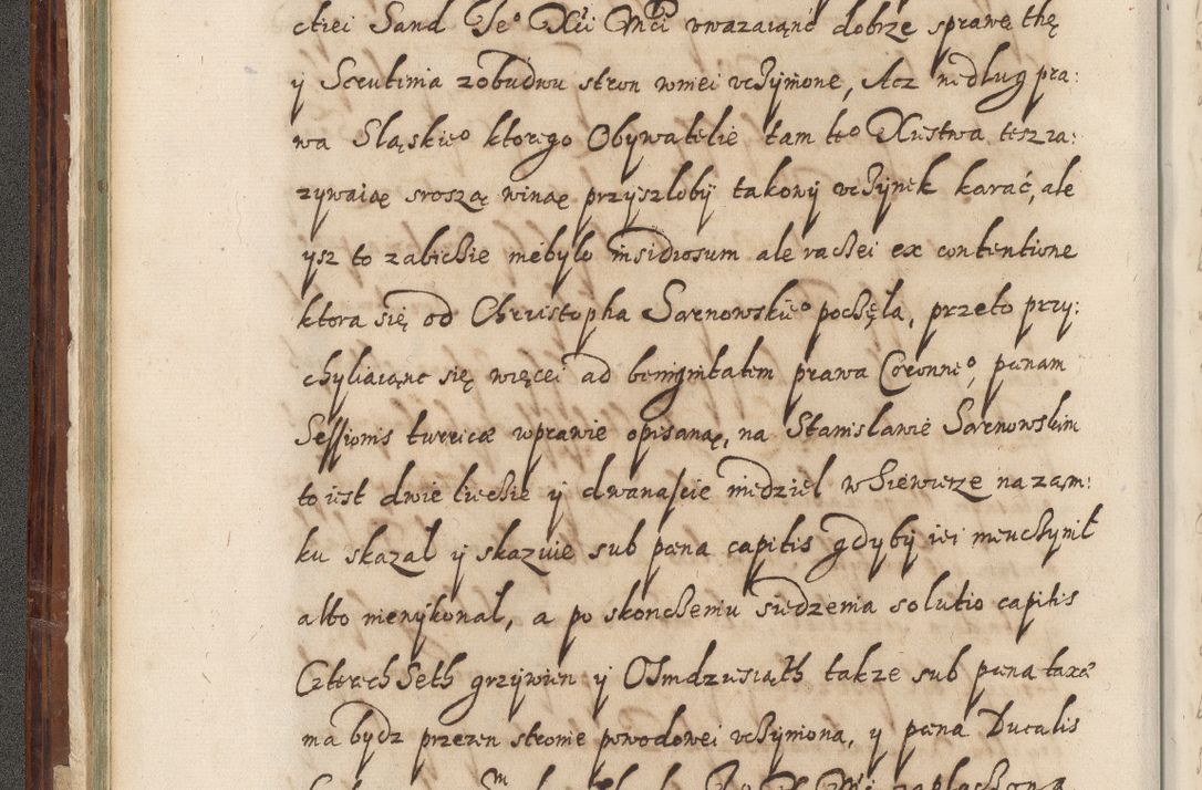 Zdjęcie nr 69 dla obiektu archiwalnego: Acta actorum causarum spiritualium, civilium, criminalium, obligationum, quiettationum, inscriptionum, cessionum, decimarum, testamentorum, Illustrissimi et Reverendissimi Domini Domini Martini Szyszkowski Dei &amp; Apostolicae Sedis gratia Episcopi Cracovienisis Ducis Severiensis in annis 1617, 1618, 1619. Tomus Primus.