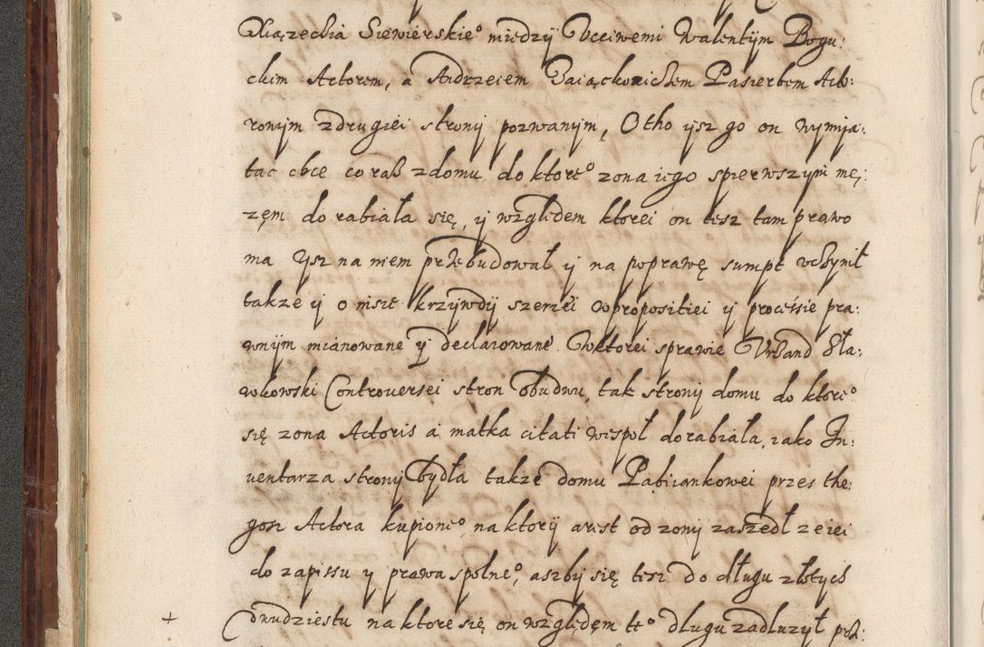 Zdjęcie nr 61 dla obiektu archiwalnego: Acta actorum causarum spiritualium, civilium, criminalium, obligationum, quiettationum, inscriptionum, cessionum, decimarum, testamentorum, Illustrissimi et Reverendissimi Domini Domini Martini Szyszkowski Dei &amp; Apostolicae Sedis gratia Episcopi Cracovienisis Ducis Severiensis in annis 1617, 1618, 1619. Tomus Primus.