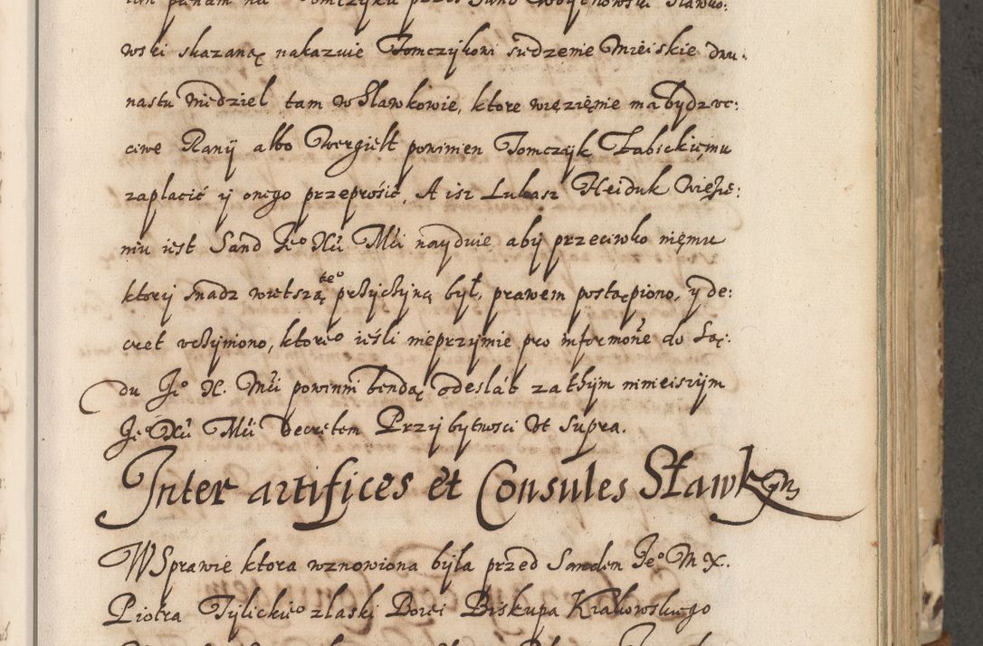 Zdjęcie nr 58 dla obiektu archiwalnego: Acta actorum causarum spiritualium, civilium, criminalium, obligationum, quiettationum, inscriptionum, cessionum, decimarum, testamentorum, Illustrissimi et Reverendissimi Domini Domini Martini Szyszkowski Dei &amp; Apostolicae Sedis gratia Episcopi Cracovienisis Ducis Severiensis in annis 1617, 1618, 1619. Tomus Primus.