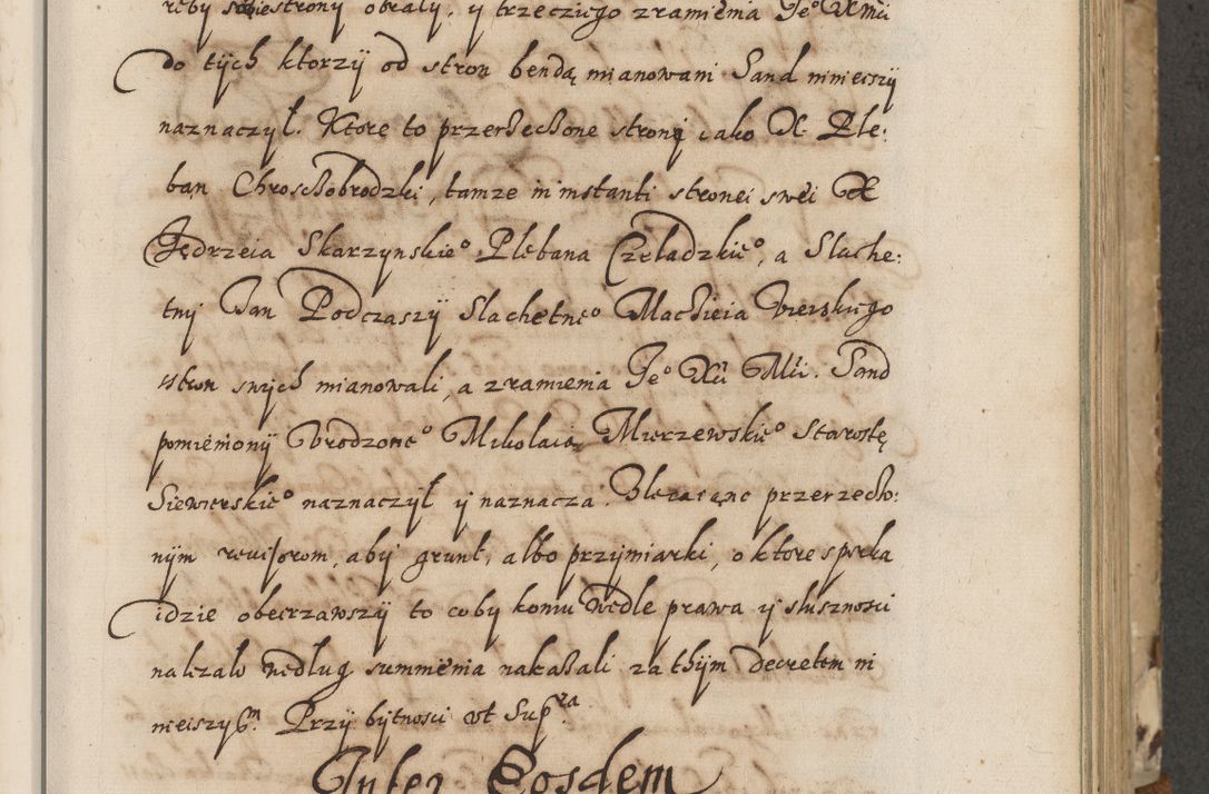 Zdjęcie nr 48 dla obiektu archiwalnego: Acta actorum causarum spiritualium, civilium, criminalium, obligationum, quiettationum, inscriptionum, cessionum, decimarum, testamentorum, Illustrissimi et Reverendissimi Domini Domini Martini Szyszkowski Dei &amp; Apostolicae Sedis gratia Episcopi Cracovienisis Ducis Severiensis in annis 1617, 1618, 1619. Tomus Primus.