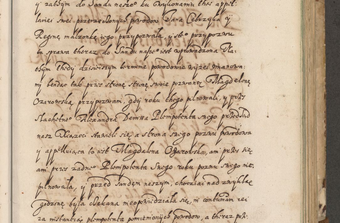 Zdjęcie nr 42 dla obiektu archiwalnego: Acta actorum causarum spiritualium, civilium, criminalium, obligationum, quiettationum, inscriptionum, cessionum, decimarum, testamentorum, Illustrissimi et Reverendissimi Domini Domini Martini Szyszkowski Dei &amp; Apostolicae Sedis gratia Episcopi Cracovienisis Ducis Severiensis in annis 1617, 1618, 1619. Tomus Primus.