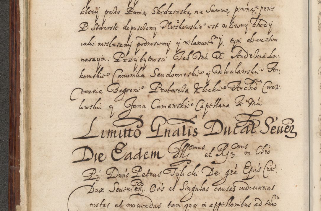 Zdjęcie nr 39 dla obiektu archiwalnego: Acta actorum causarum spiritualium, civilium, criminalium, obligationum, quiettationum, inscriptionum, cessionum, decimarum, testamentorum, Illustrissimi et Reverendissimi Domini Domini Martini Szyszkowski Dei &amp; Apostolicae Sedis gratia Episcopi Cracovienisis Ducis Severiensis in annis 1617, 1618, 1619. Tomus Primus.