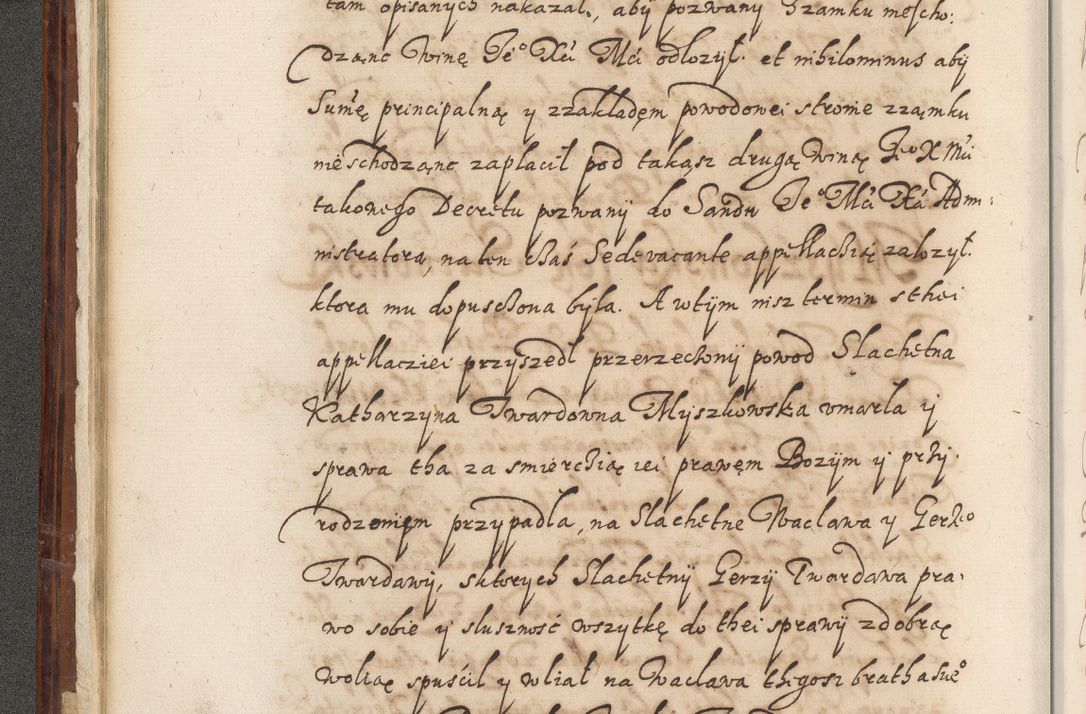 Zdjęcie nr 35 dla obiektu archiwalnego: Acta actorum causarum spiritualium, civilium, criminalium, obligationum, quiettationum, inscriptionum, cessionum, decimarum, testamentorum, Illustrissimi et Reverendissimi Domini Domini Martini Szyszkowski Dei &amp; Apostolicae Sedis gratia Episcopi Cracovienisis Ducis Severiensis in annis 1617, 1618, 1619. Tomus Primus.
