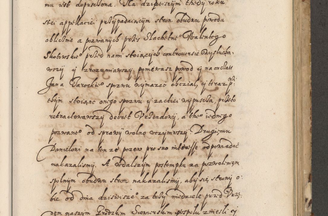 Zdjęcie nr 28 dla obiektu archiwalnego: Acta actorum causarum spiritualium, civilium, criminalium, obligationum, quiettationum, inscriptionum, cessionum, decimarum, testamentorum, Illustrissimi et Reverendissimi Domini Domini Martini Szyszkowski Dei &amp; Apostolicae Sedis gratia Episcopi Cracovienisis Ducis Severiensis in annis 1617, 1618, 1619. Tomus Primus.