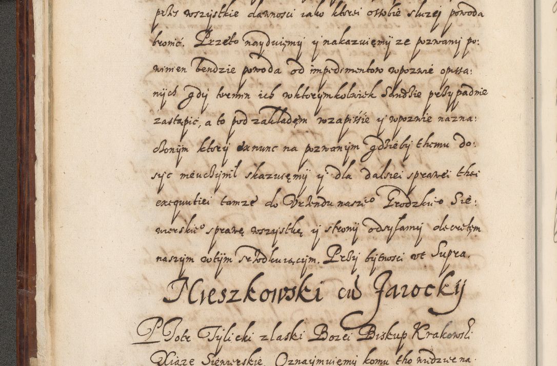 Zdjęcie nr 23 dla obiektu archiwalnego: Acta actorum causarum spiritualium, civilium, criminalium, obligationum, quiettationum, inscriptionum, cessionum, decimarum, testamentorum, Illustrissimi et Reverendissimi Domini Domini Martini Szyszkowski Dei &amp; Apostolicae Sedis gratia Episcopi Cracovienisis Ducis Severiensis in annis 1617, 1618, 1619. Tomus Primus.