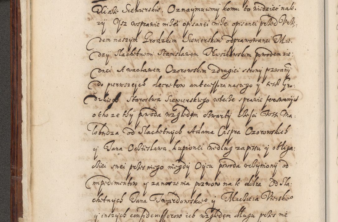 Zdjęcie nr 21 dla obiektu archiwalnego: Acta actorum causarum spiritualium, civilium, criminalium, obligationum, quiettationum, inscriptionum, cessionum, decimarum, testamentorum, Illustrissimi et Reverendissimi Domini Domini Martini Szyszkowski Dei &amp; Apostolicae Sedis gratia Episcopi Cracovienisis Ducis Severiensis in annis 1617, 1618, 1619. Tomus Primus.