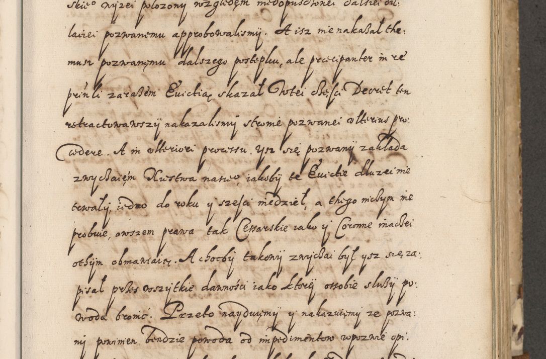 Zdjęcie nr 20 dla obiektu archiwalnego: Acta actorum causarum spiritualium, civilium, criminalium, obligationum, quiettationum, inscriptionum, cessionum, decimarum, testamentorum, Illustrissimi et Reverendissimi Domini Domini Martini Szyszkowski Dei &amp; Apostolicae Sedis gratia Episcopi Cracovienisis Ducis Severiensis in annis 1617, 1618, 1619. Tomus Primus.